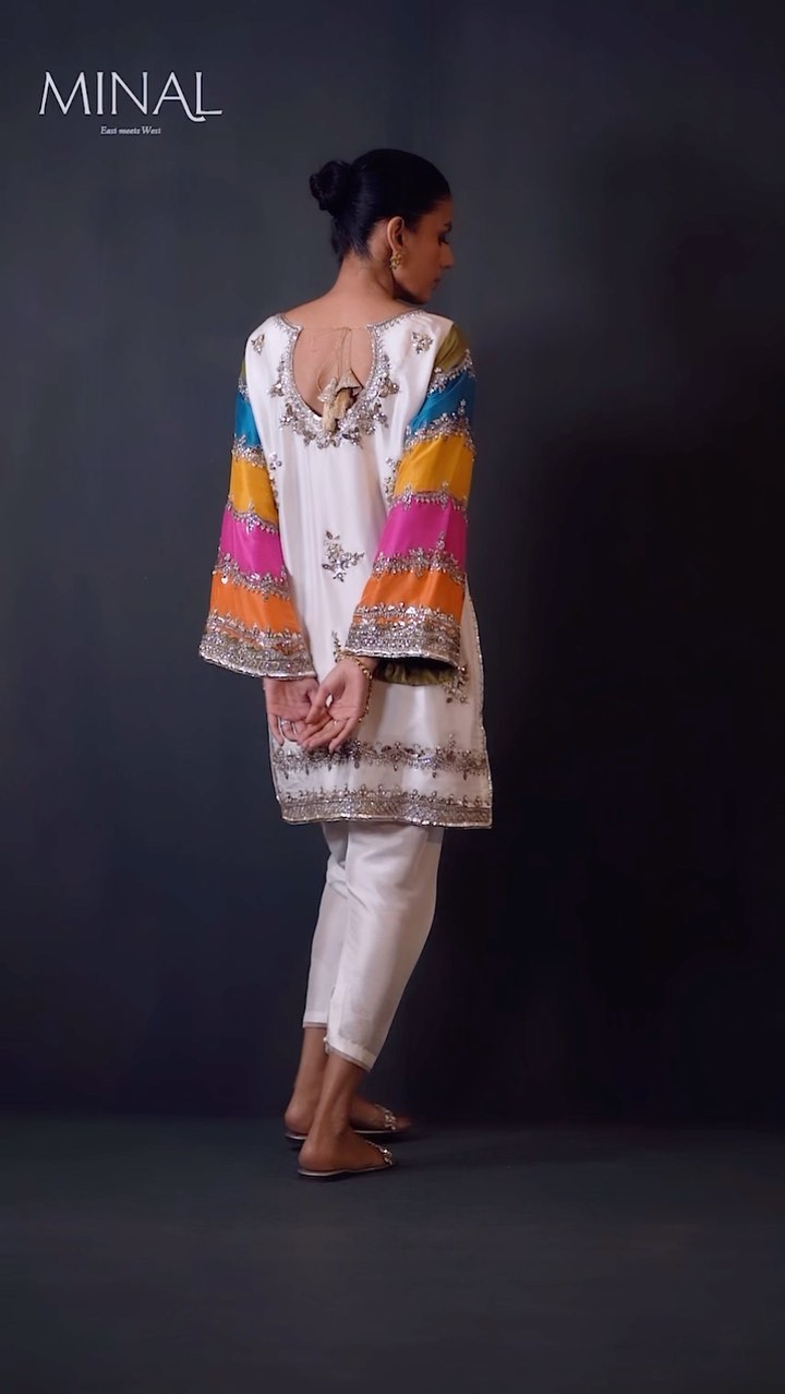 Alara Kurta with skinny shalwar