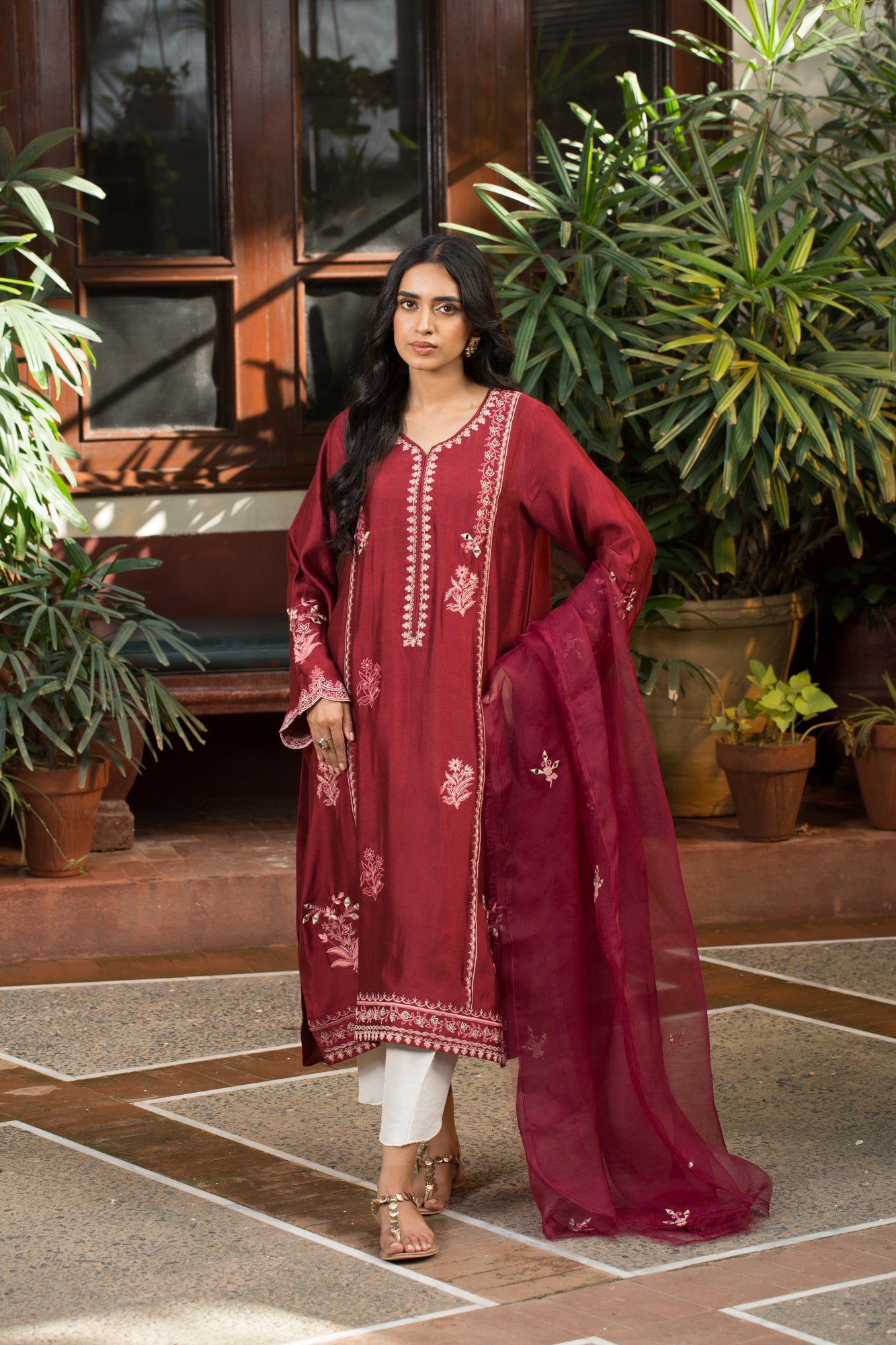 SANIA KURTA AND DUPATTA