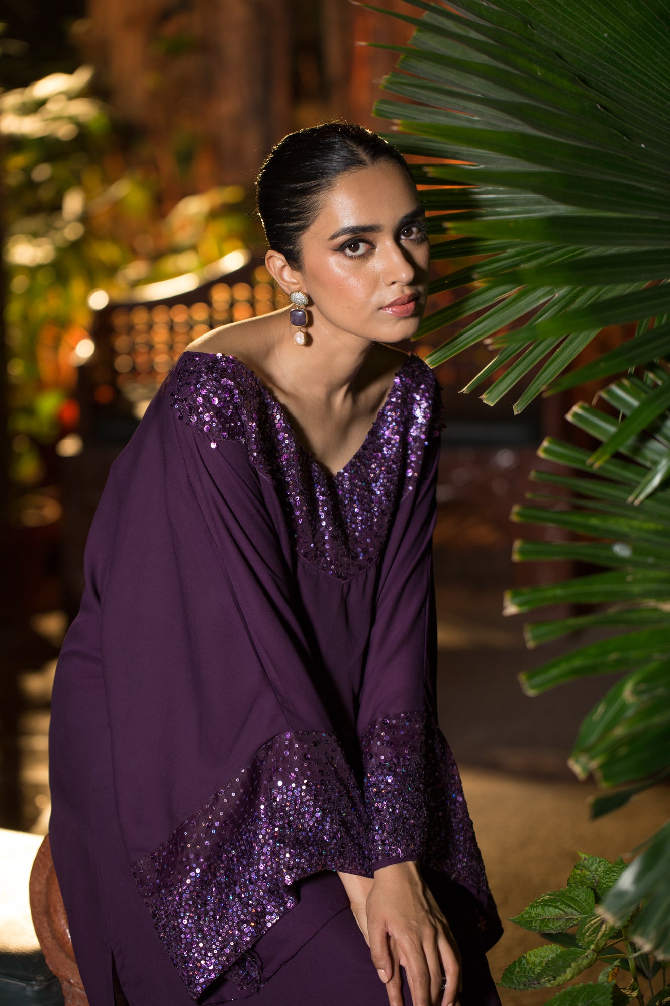 Sequin Kaftan