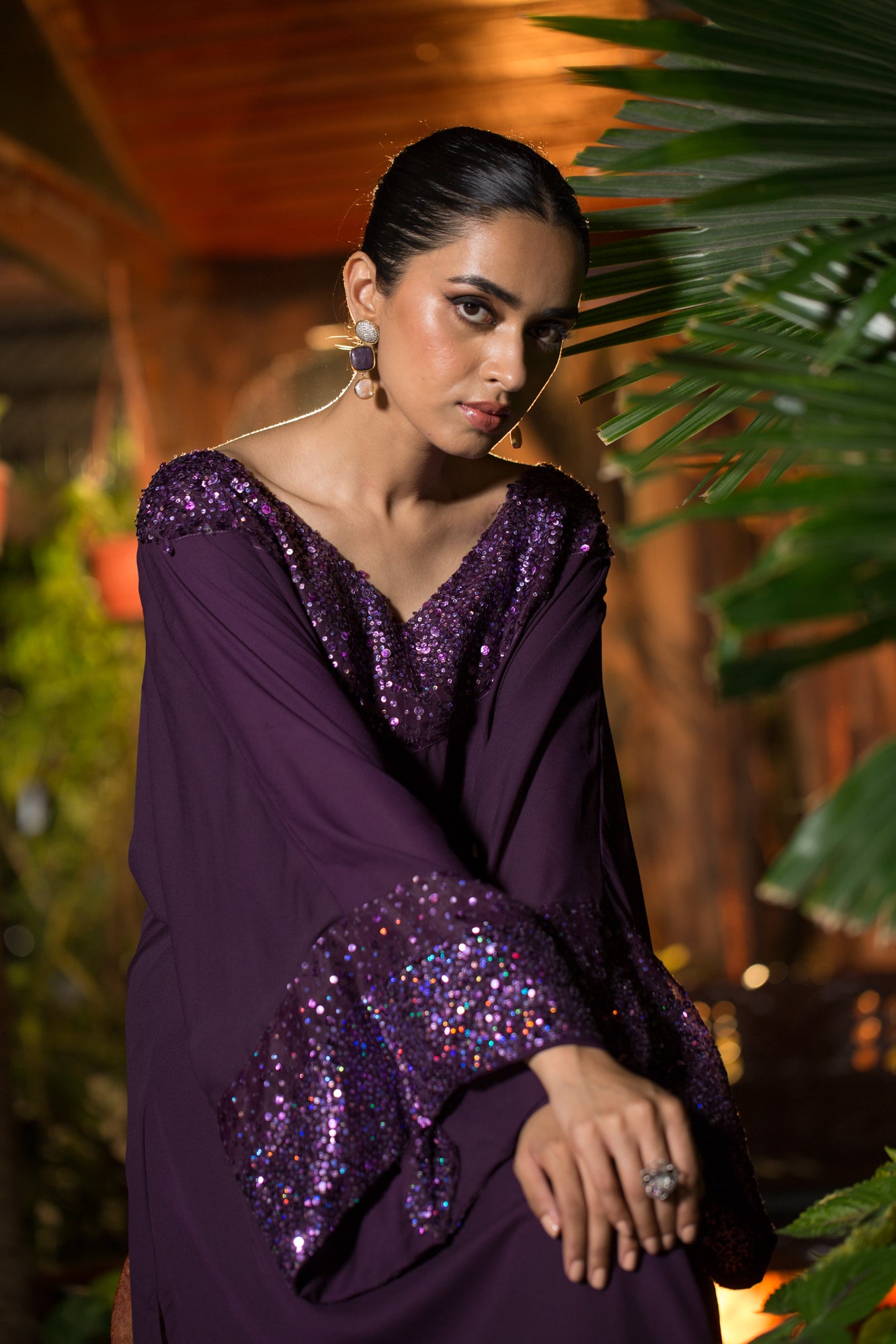 Sequin Kaftan